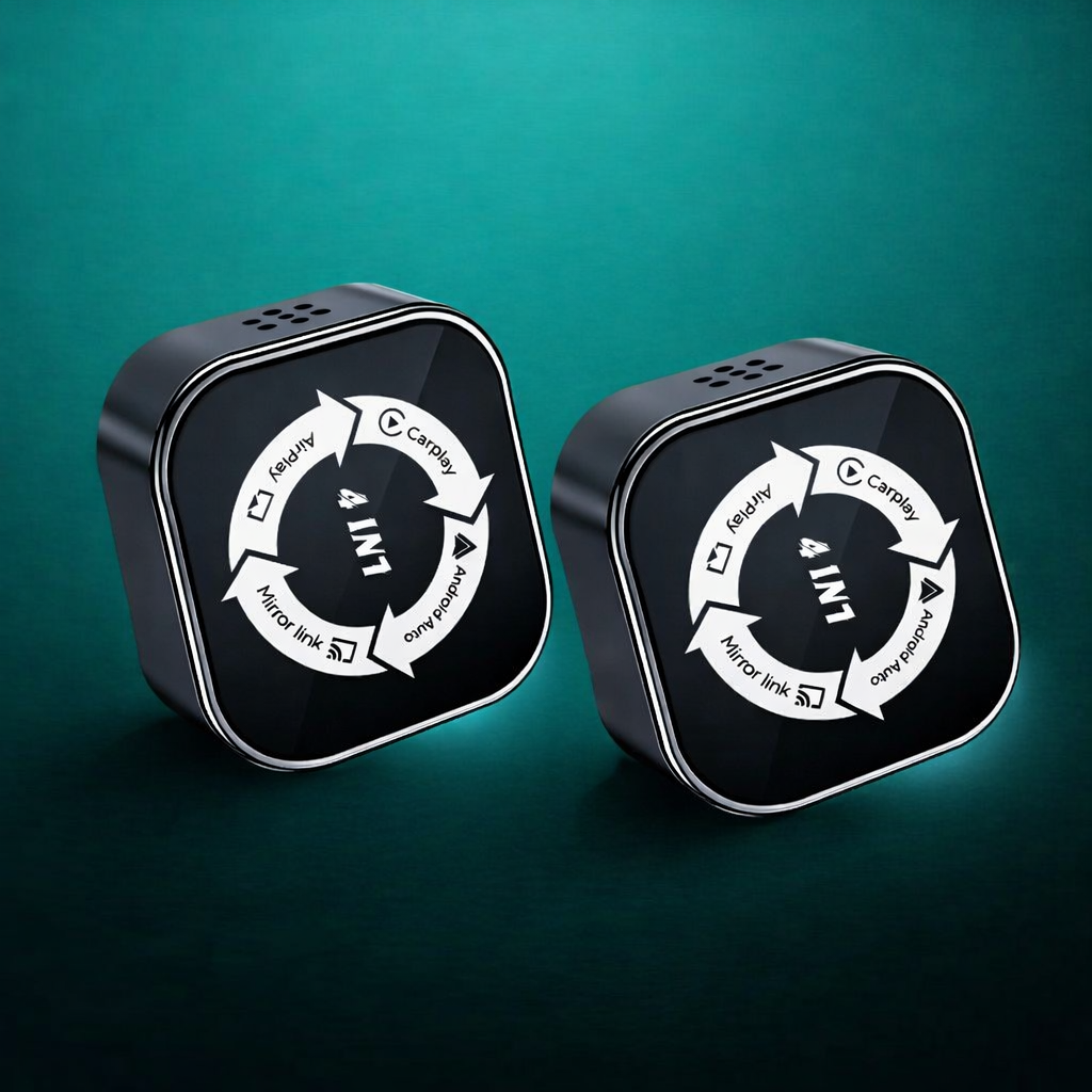 Carplay 4 in 1 قطعتين